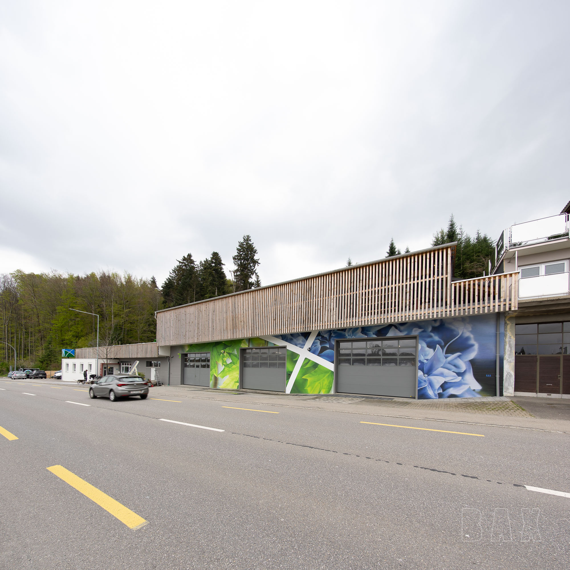 Gartenbau Fassadengestaltung Bill und Meyer